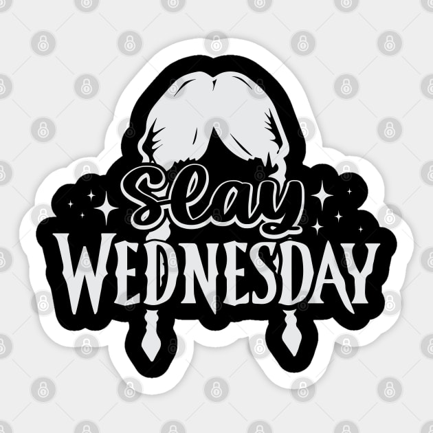 Slay Wednesday Sticker by ryanjaycruz